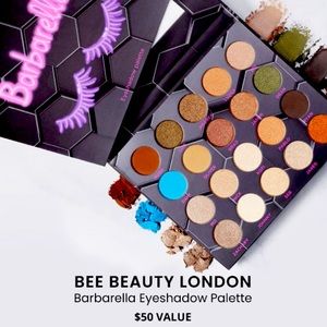 BeeBeauty London Barbarella eyeshadow palette